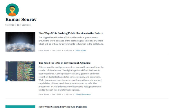 Author Page