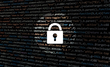 Security lock image with code